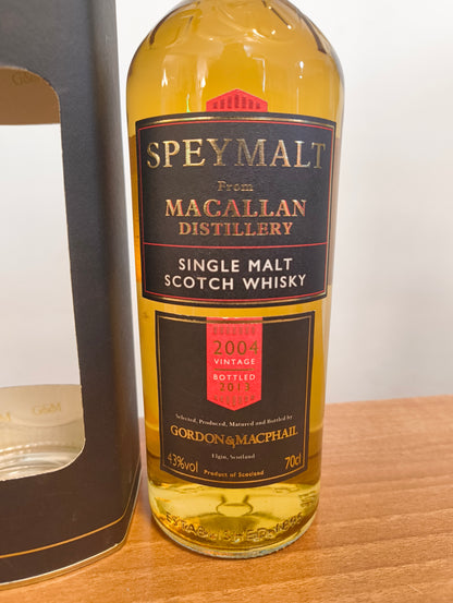 Speymalt Macallan Gordon & Macphail